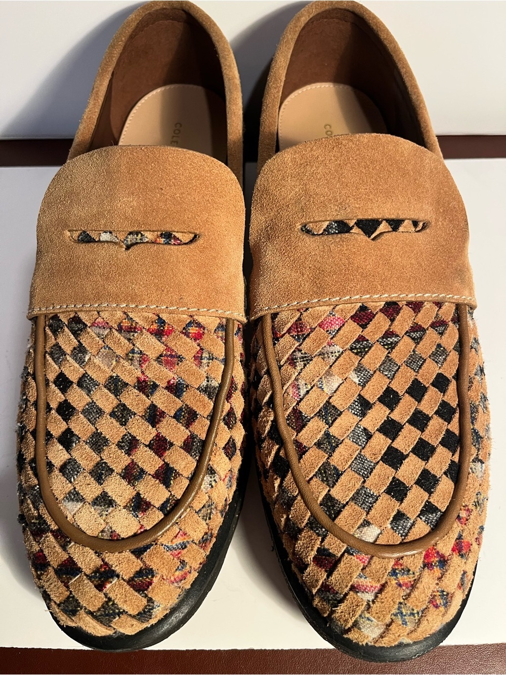 Women’s Cole Haan -Pendleton collaboration Loafers size 8 1/2 📚📚📚 - Picture 2 of 9